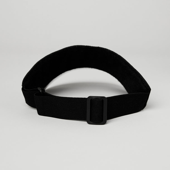 ALO Yoga Black and Gray Athletic Visor - Picture 3 of 3